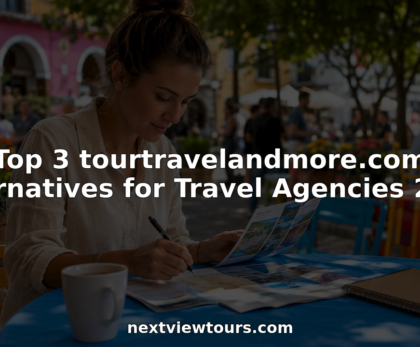 Travel agent planning customized itineraries