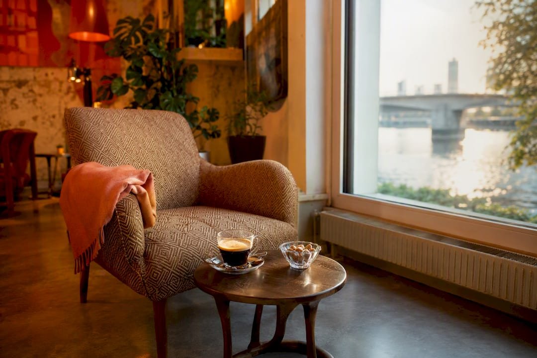 Cozy coffee table in Café Museum Vienna