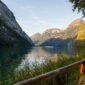 Königssee lake beneath Bavarian mountains