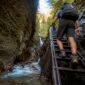 1788723540339_Hiker climbing ladder in Slovak Paradise gorge 85x85