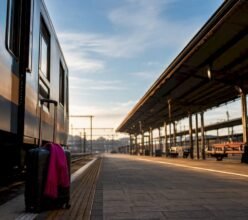 Early train beginning the Budapest to Eger journey